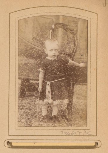 Portrait of a standing child