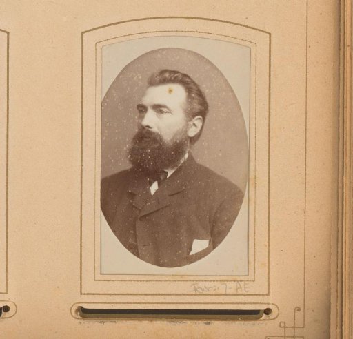 Portrait of a man with a beard