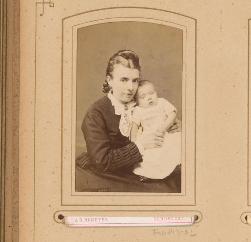 Portrait of a Seated Woman with a Child on Her Lap