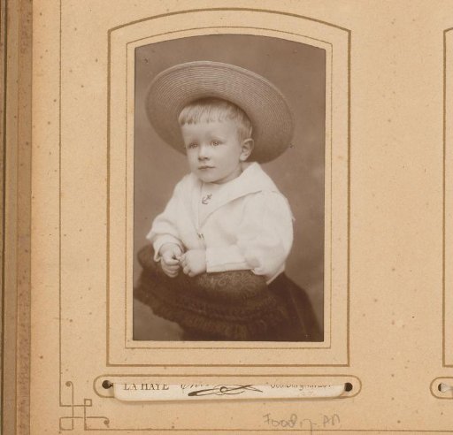 Portrait of a Child with a Hat