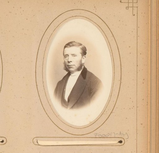Portrait of a Man with Sideburns