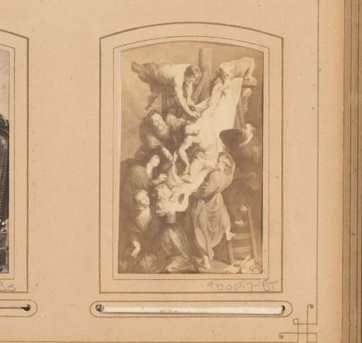 Photographic reproduction of The Descent from the Cross by Peter Paul Rubens