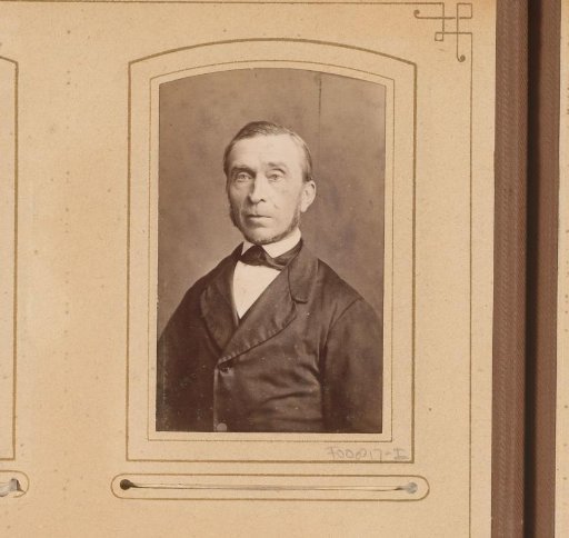 Portrait of a man with sideburns