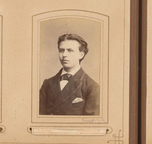 Portrait of a young man