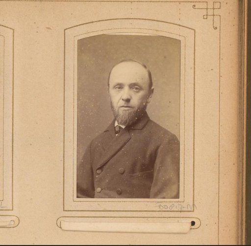 Portrait of a man with a beard