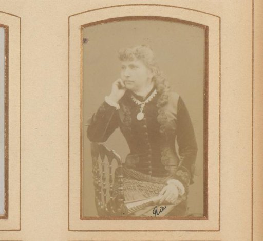 Portrait of a Young Woman, Identified as Aunt Ria