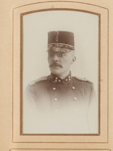 Portrait of a Man in Uniform