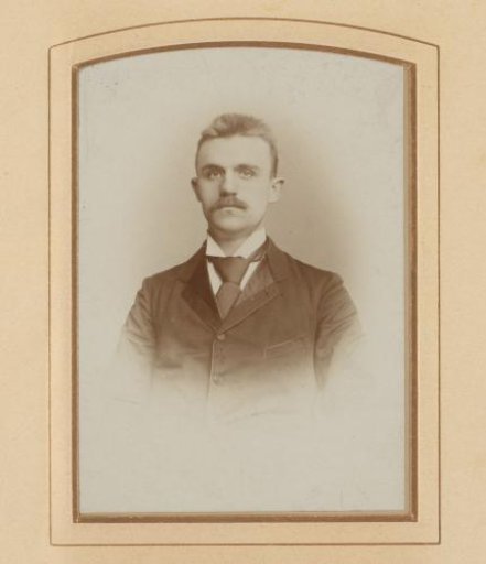 Portrait of a Man with Moustache