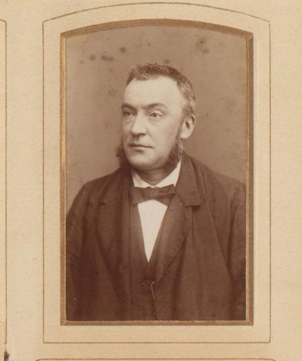 Portrait of a Man with Sideburns