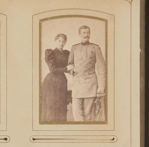 Portrait of a Married Couple, Man in Uniform