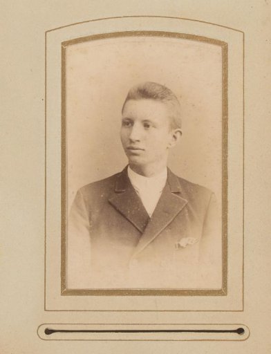 Portrait of a young man
