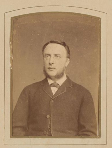 Portrait of a Man with Sideburns and Spectacles