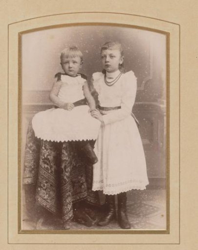 Portrait of Two Children