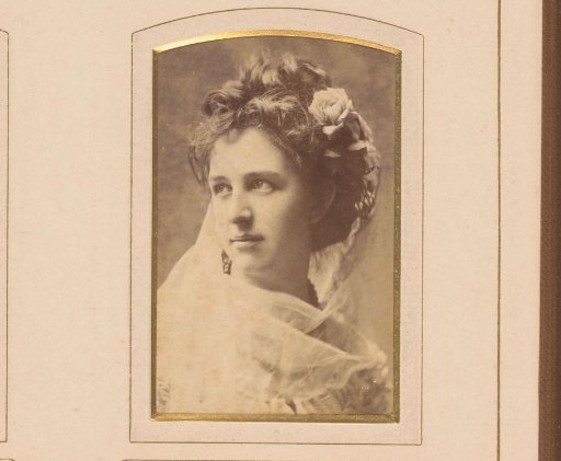Portrait of an actress