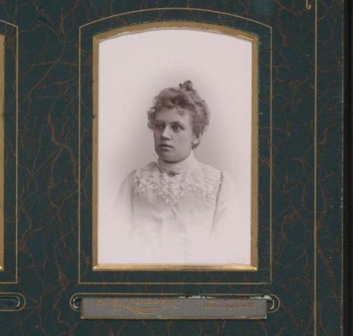 Portrait of a young woman