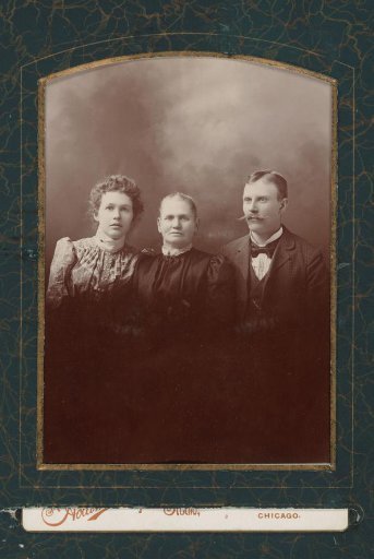 Portrait of a Girl, a Woman, and a Man