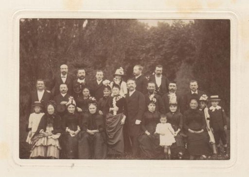 Group Portrait of a Company for a Bosschage