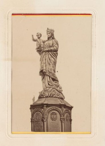 Photographic reproduction of a painting of Salve Regina