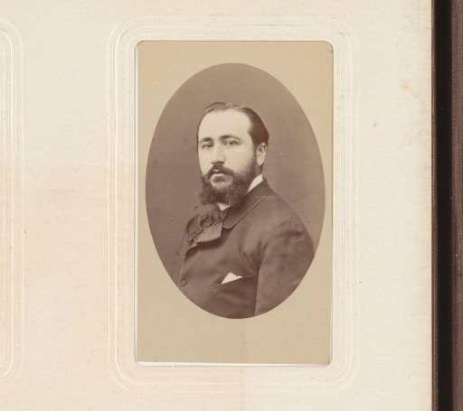Portrait of a bearded man