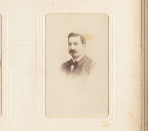 Portrait of a Man with a Moustache
