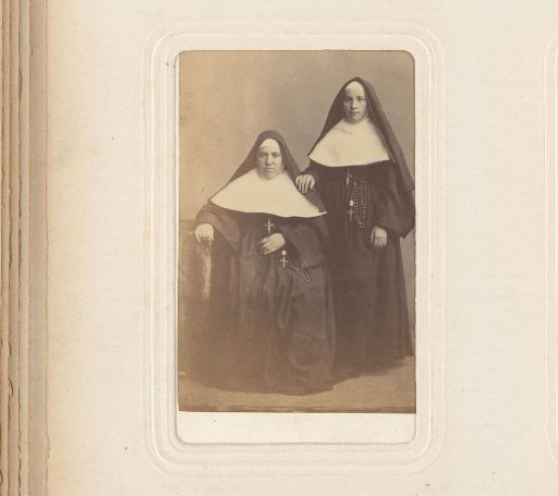 Portrait of Two Nuns, One Seated and the Other Standing Beside Her