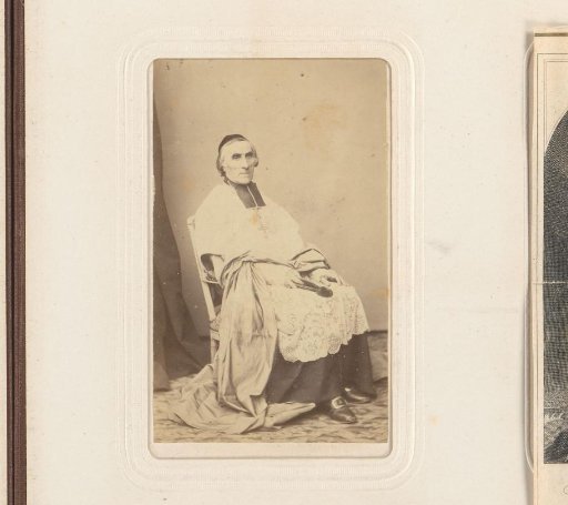 Portrait of a seated clergyman