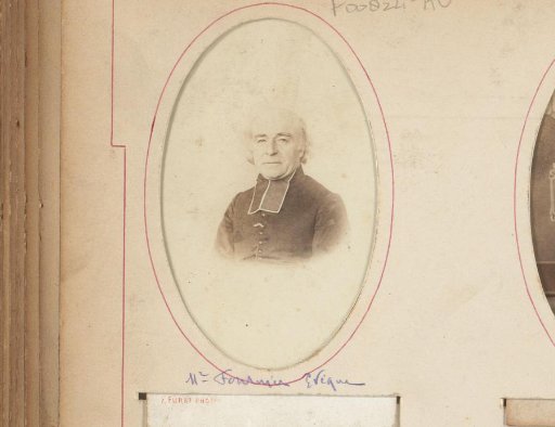 Portrait of a clergyman, designated as Mr. Fournier Evigne