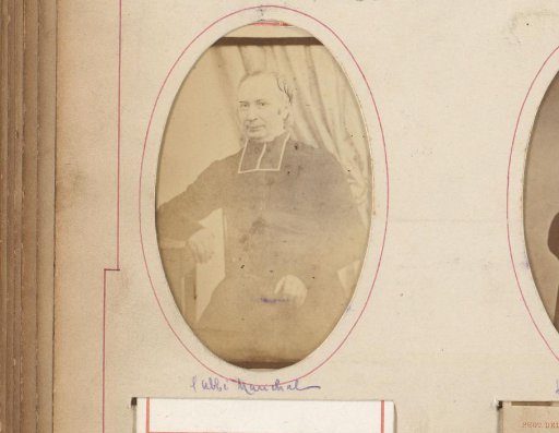 Portrait of an abbot, indicated as L'abbé Maréchal