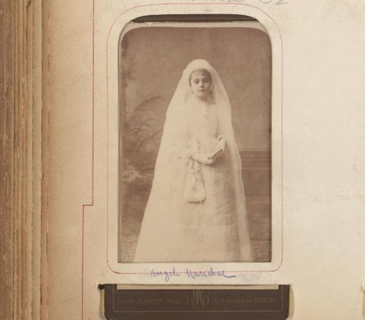 Portrait of Angéle Maréchal