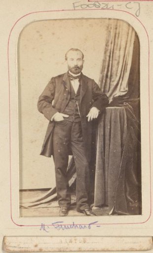 Portrait of a man, identified as Mr. Fuighart