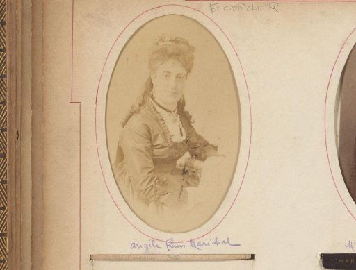 Portrait of Angéle Louis Maréchal