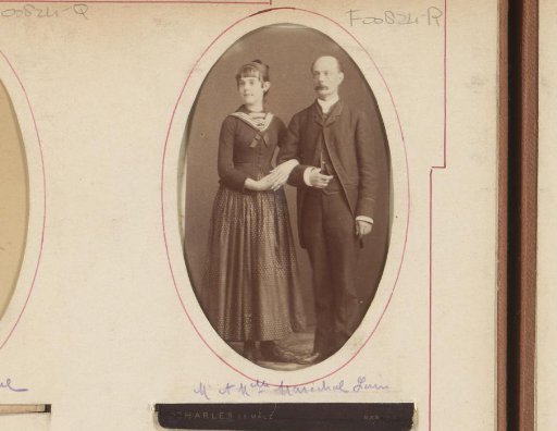 Double portrait of a married couple, designated as Maréchal Louis