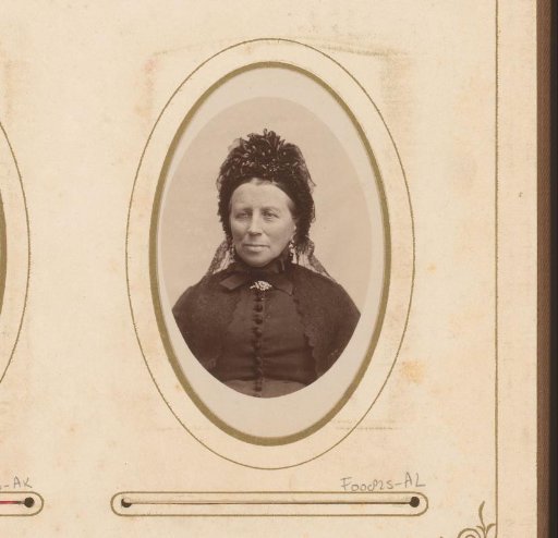 Portrait of a woman with a cap