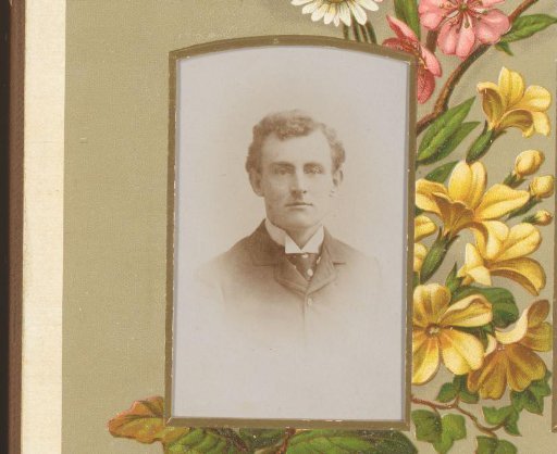 Portrait of a man, identified as J.H. Kruyk