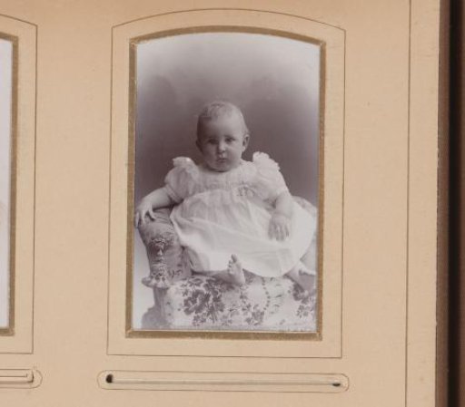 Portrait of a Seated Toddler