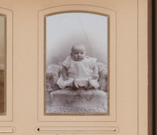 Portrait of a Sitting Baby