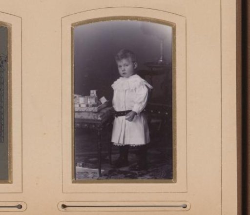 Portrait of Fré Roos as a Toddler