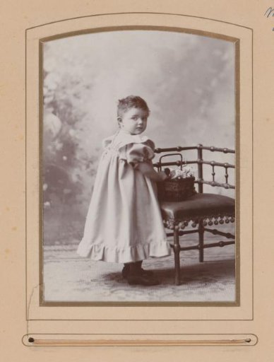 Portrait of Tootje Roos as a Toddler