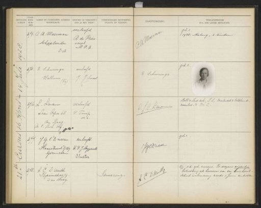 Sheet 80 from the Album of the Pupils of the Colonial School for Girls and Women in The Hague, Part I (1921-1929)
