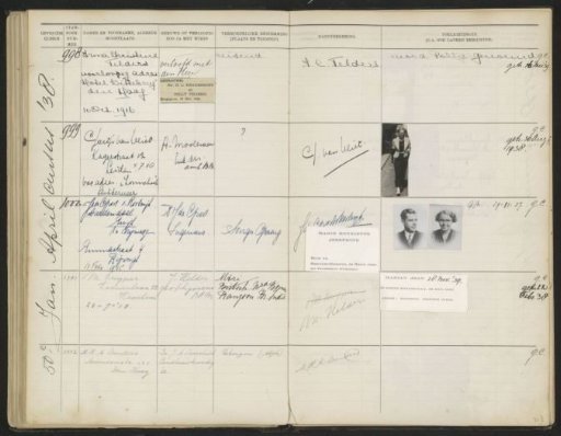 Leaf 102 from the Stamboek of the Pupils of the Colonial School for Girls and Women in The Hague, Part II (1930-1949)