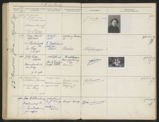 Leaf 117 from the Album of the Students of the Colonial School for Girls and Women in The Hague, Part II (1930-1949)