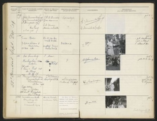 Leaf 124 from Album of the Pupils of the Colonial School for Girls and Women in The Hague, Part II (1930-1949)
