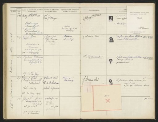 Leaf 133 from Album of the Pupils of the Colonial School for Girls and Women in The Hague, Part II (1930-1949)