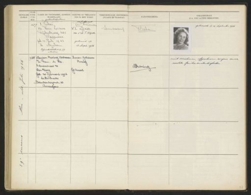 Leaf 137 from Album of the Pupils of the Colonial School for Girls and Women in The Hague, Part II (1930-1949)
