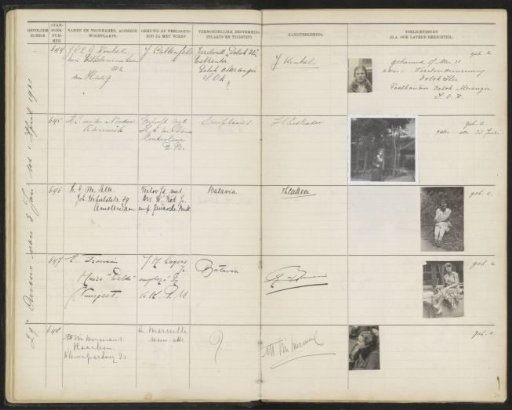 Leaf 24 from the Album of the Students of the Colonial School for Girls and Women in The Hague, Part II (1930-1949)