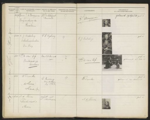 Leaf 25 from the Album of the Students of the Colonial School for Girls and Women in The Hague, Part II (1930-1949)