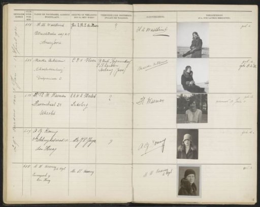 Leaf 26 from the Album of the Students of the Colonial School for Girls and Women in The Hague, Part II (1930-1949)