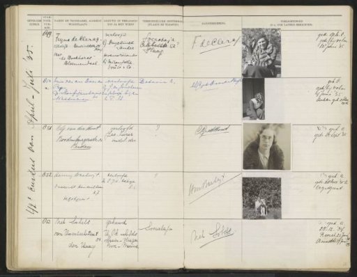 Sheet 68 from the Album of the Pupils of the Colonial School for Girls and Women in The Hague, Part II (1930-1949)