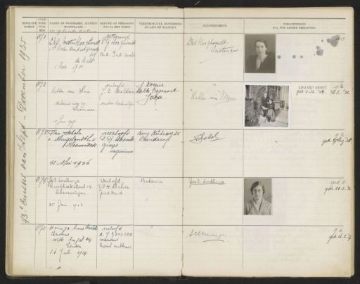 Sheet 73 from the Album of the Pupils of the Colonial School for Girls and Women in The Hague, Part II (1930-1949)