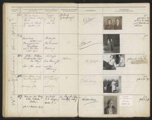 Sheet 76 from the Album of the Pupils of the Colonial School for Girls and Women in The Hague, Part II (1930-1949)